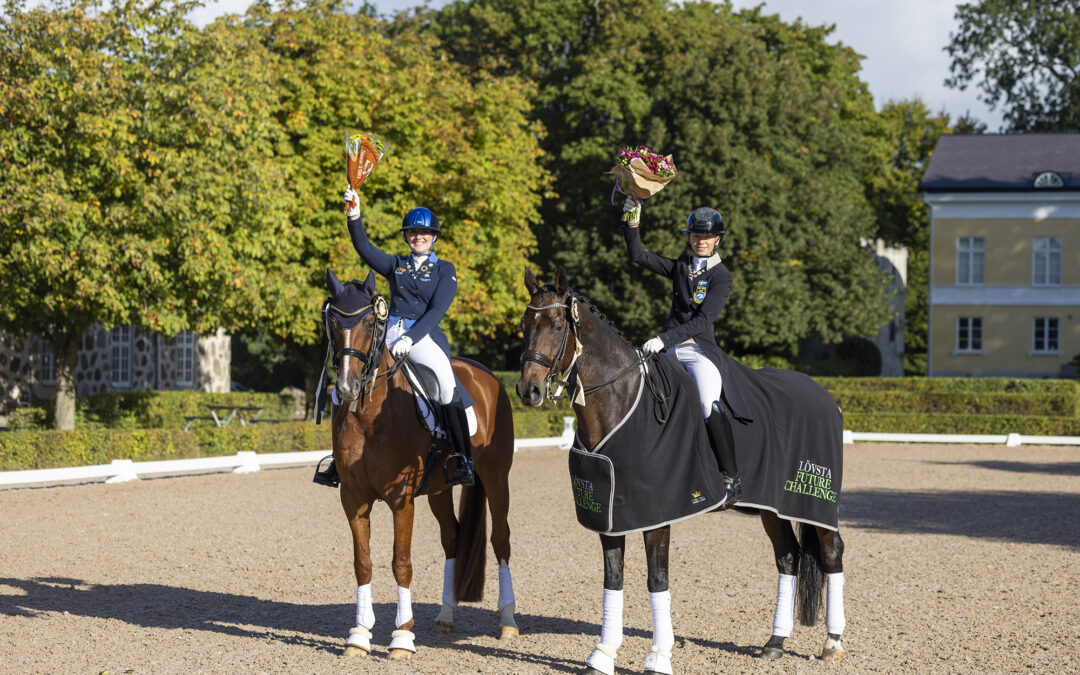 Cilantro (SWB) vinnare av Lövsta Future Challenge FEI Grand Prix U25