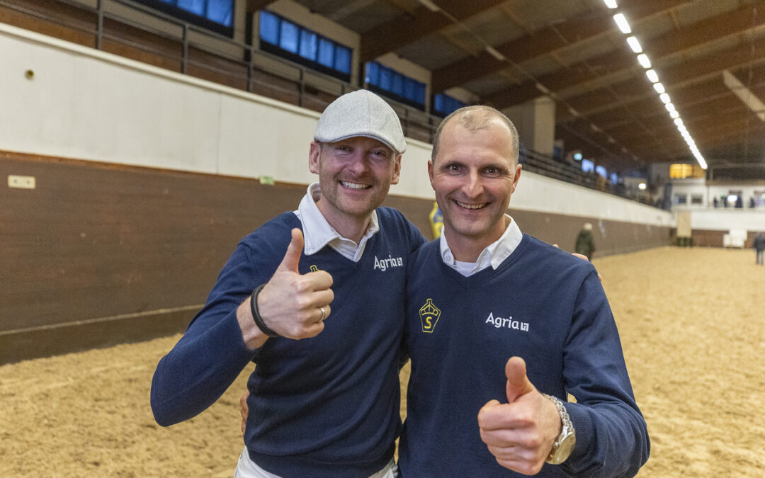 Theo Hanzon och Philipp Hess åter testryttare i dressyr på årets bruksprov