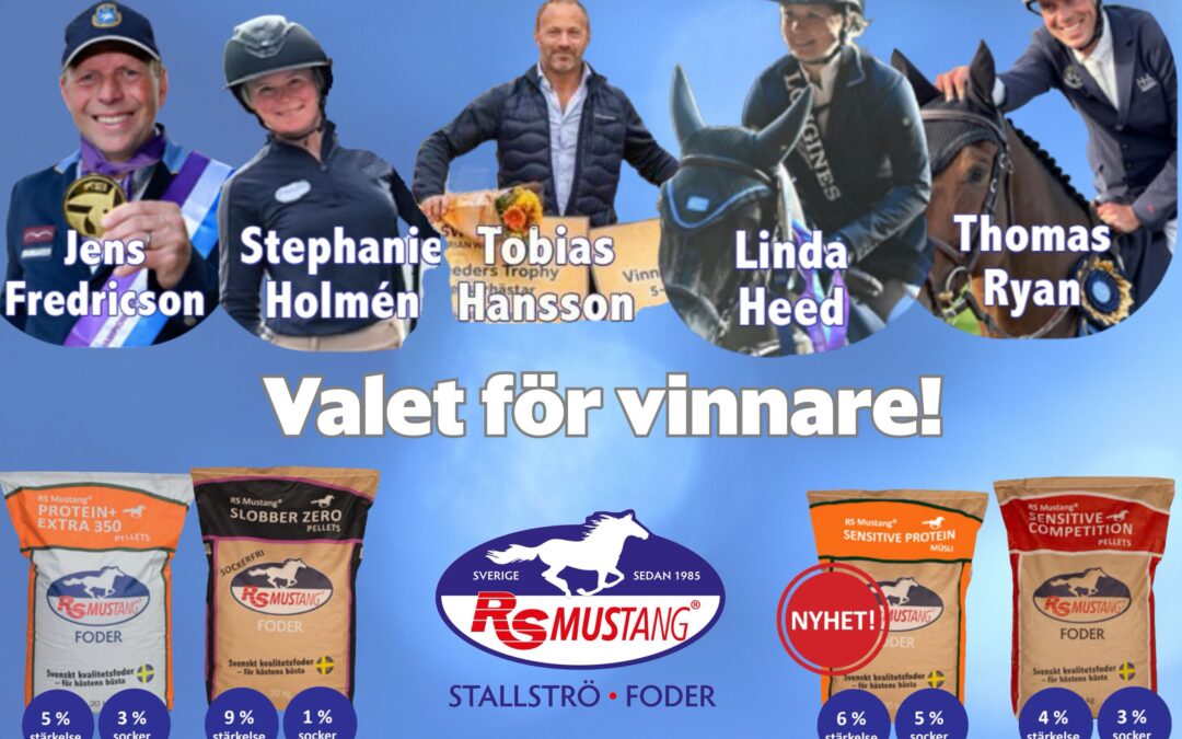 RS Mustang ny sponsor till SWB Equestrian Weeks – står bakom SWB Stallion Trophy