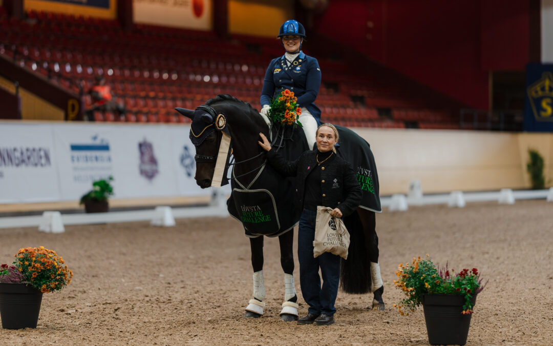 My Friend (SWB) med Cecilia Bergåkra vinner Lövsta Future Challenge Dressage U25