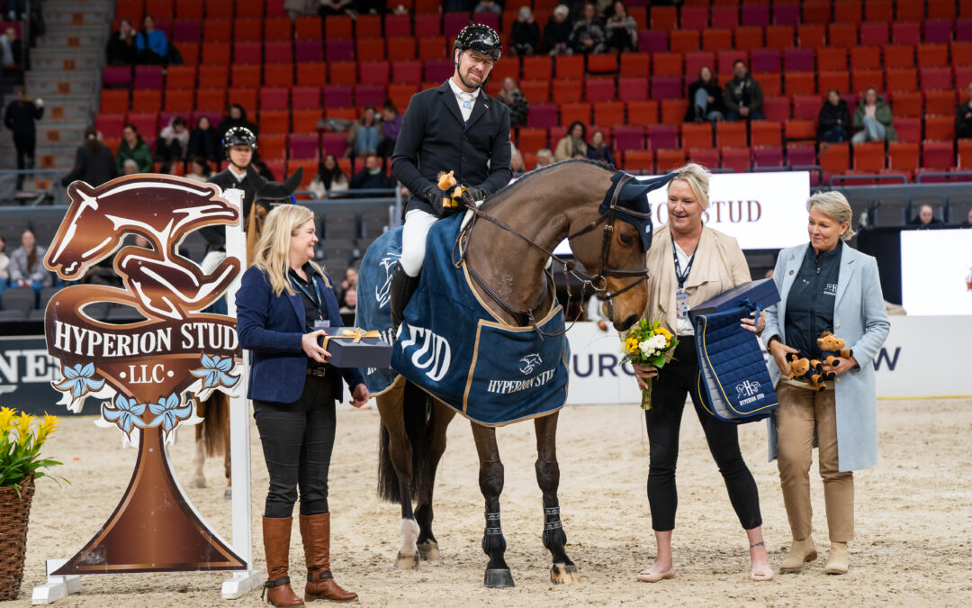 Sierra JV (F.2) (SWB) winner of SWB Trophy Showjumping